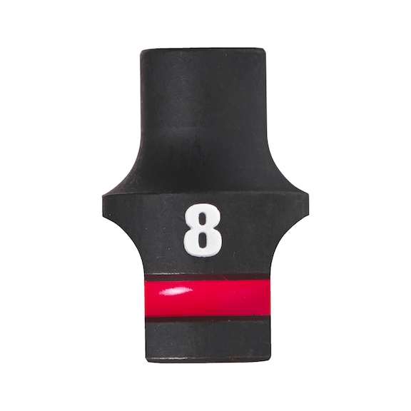 MILWAUKEE Impact socket Shockwave 1/2 inch 8x38 mm 4932480302 - Power screwdriver bit (hexagonal)