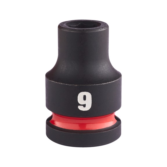 MILWAUKEE Impact socket Shockwave 1/2 inch 9x38 mm 4932480303 - Power screwdriver bit (hexagonal)