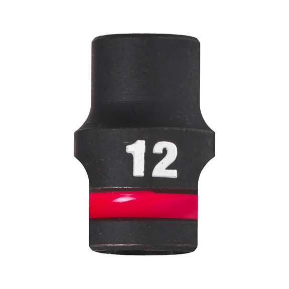 MILWAUKEE Impact socket Shockwave 1/2 inch 12x38 mm 4932480306 - Power screwdriver bit (hexagonal)