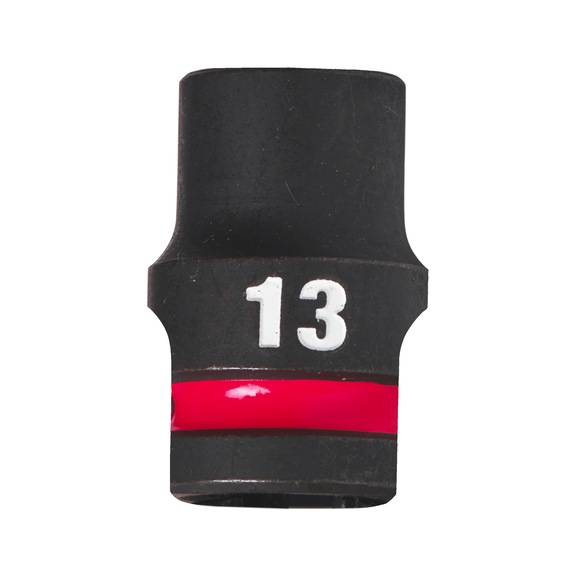 MILWAUKEE Impact socket Shockwave 1/2 inch 13x38 mm 4932480307 - Power screwdriver bit (hexagonal)