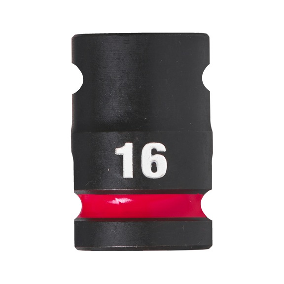 MILWAUKEE Impact socket Shockwave 1/2 inch 16x38 mm 4932480310 - Power screwdriver bit (hexagonal)
