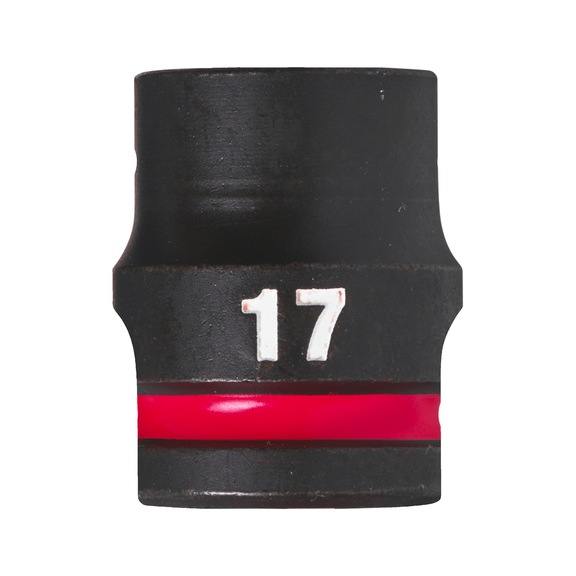 MILWAUKEE Impact socket Shockwave 1/2 inch 17x38 mm 4932480311 - Power screwdriver bit (hexagonal)