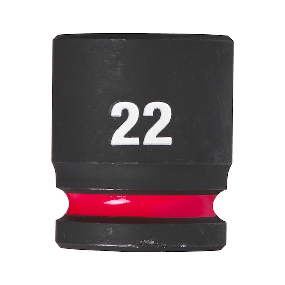 MILWAUKEE Impact socket Shockwave 1/2IN 22X40 mm 4932480316 - Power screwdriver bit (hexagonal)