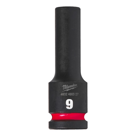 MILWAUKEE Impact socket Shockwave 1/2 inch 9x78 mm 4932480327 - Power screwdriver bit (hexagonal)