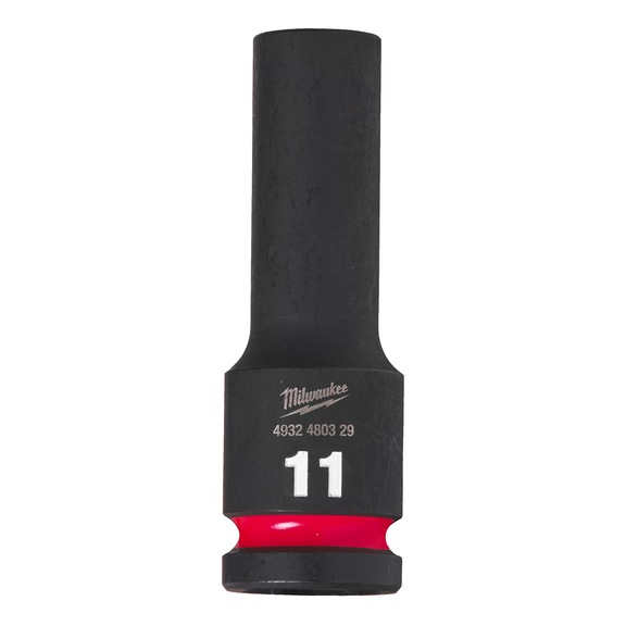 MILWAUKEE Impact socket Shockwave 1/2 inch 11x78 mm 4932480329 - Power screwdriver bit (hexagonal)
