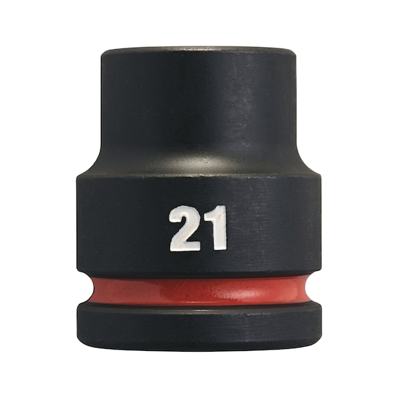MILWAUKEE Impact socket Shockwave 3/4 inch 21x53 mm 4932480363 - Power screwdriver bit (hexagonal)