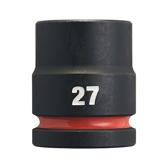 MILWAUKEE Impact socket Shockwave 3/4 inch 27x53 mm 4932480367 - Power screwdriver bit (hexagonal)