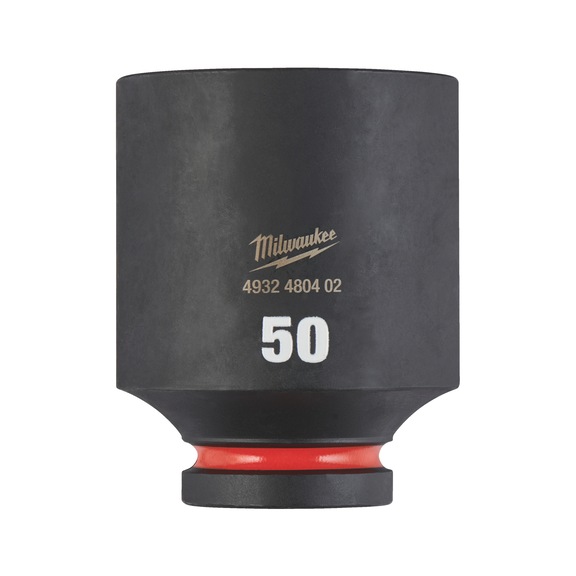 MILWAUKEE Impact socket Shockwave 3/4 inch long 50x90 mm 4932480402 - Power screwdriver bit (hexagonal)