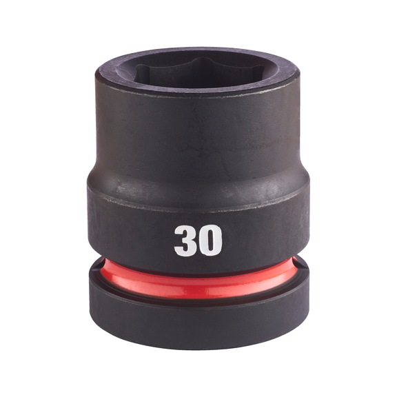 MILWAUKEE Impact socket Shockwave 1 inch short 30X62 mm 4932480409 - Power screwdriver bit (hexagonal)