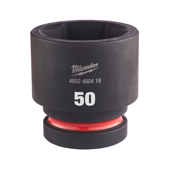 MILWAUKEE Impact socket Shockwave 1 inch short 50X75 mm 4932480419 - Power screwdriver bit (hexagonal)