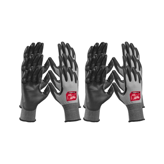 MILWAUKEE cut protection gloves HI-Dex 3/C 8/M 12 pairs 4932480512 - Five-finger gloves