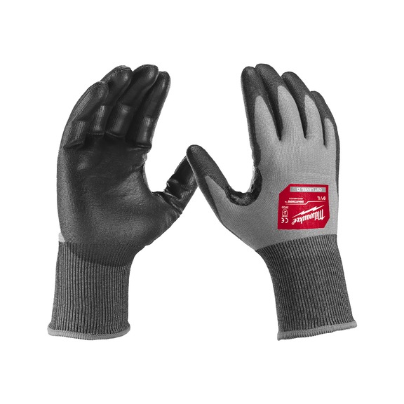 MILWAUKEE cut protection gloves HI-Dex 4/D 10/XL 12 pairs 4932480519 - Five-finger gloves