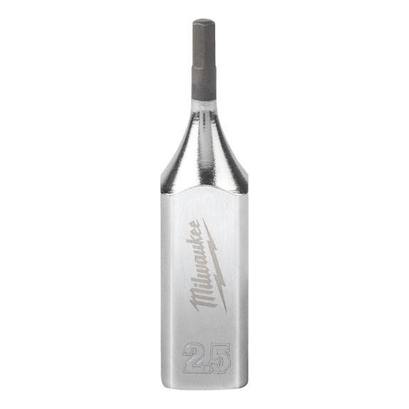 MILWAUKEE Bit-Steckschlüsseleinsatz 1/4 Zoll Größe 2,5 mm 4932480824 - Steckschlüsseleinsatz (6kant)