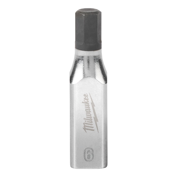 MILWAUKEE bit socket 1/4 inch size 6 mm 4932480828 - Socket spanner insert (hexagon)