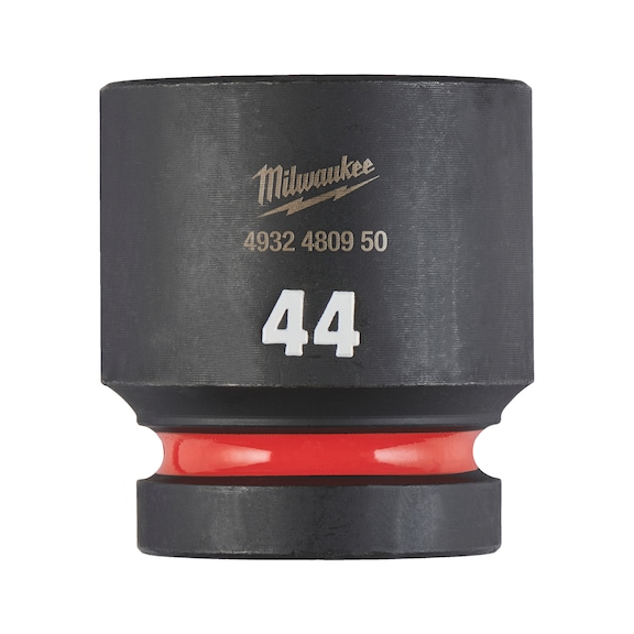 MILWAUKEE Impact socket Shockwave 1 inch short 44x61 mm 4932480950 - Power screwdriver bit (hexagonal)