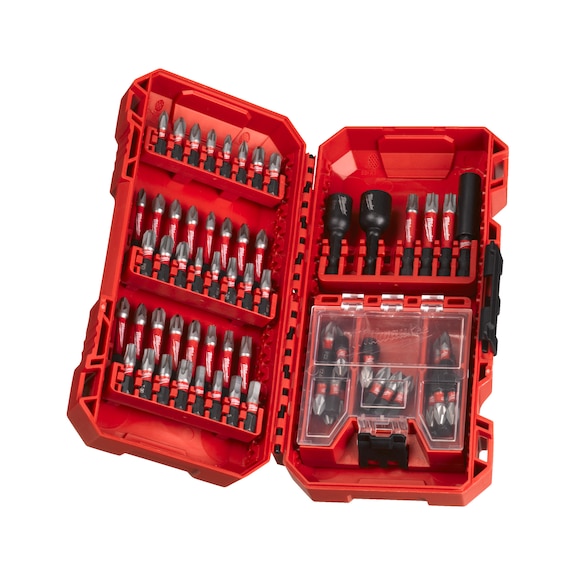 MILWAUKEE Shockwave set for drilling and screwing 70 pieces 4932492007 - Bit set