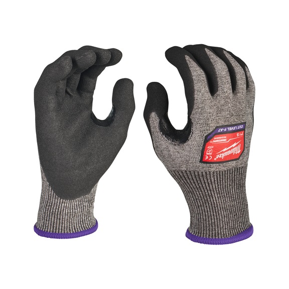 MILWAUKEE cut protection gloves class F S/7 1 pair 4932492040 - Five-finger gloves