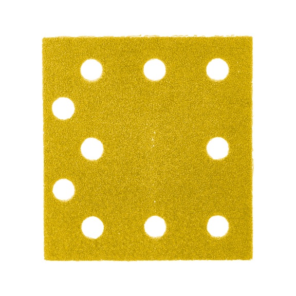 MILWAUKEE Premium corundum grain paper 115x107 mm K80 10 pieces 4932492244 - Sanding sheet