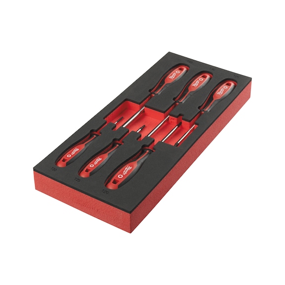 MILWAUKEE Schraubendreher Tri-Lobe Einlage 6-teilig 4932492392 - Betriebsausstattung, Werkstatteinrichtung (Zubehör, nicht spezifiziert)