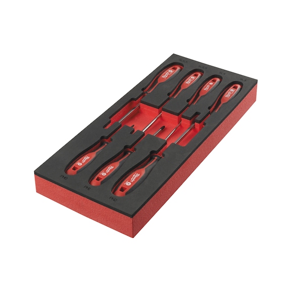 MILWAUKEE Schraubendreher Tri-Lobe Einlage 7-teilig 4932492394 - Betriebsausstattung, Werkstatteinrichtung (Zubehör, nicht spezifiziert)