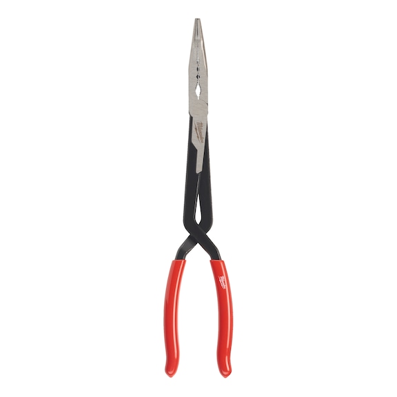 MILWAUKEE 45 degree long pliers 4932492498 - Assembly pliers for joint and coolant hose
