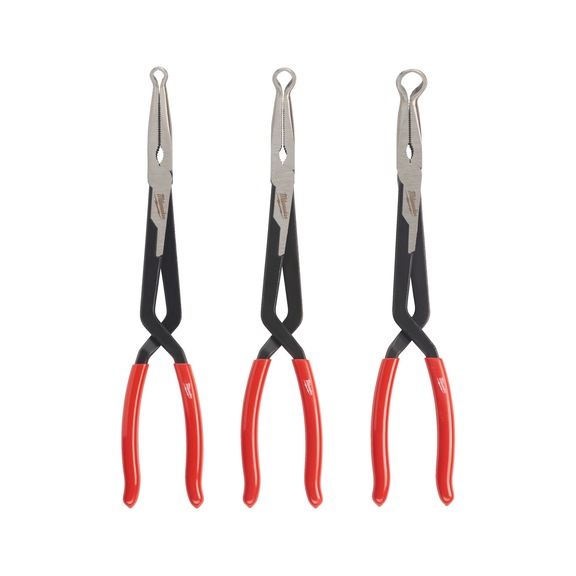MILWAUKEE Hose and spark plug socket pliers set 3 pieces 4932492503 - Spark plug tongs