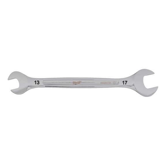 MILWAUKEE Double open-end spanner 13x17 mm 4932492723 - Double open-end spanner