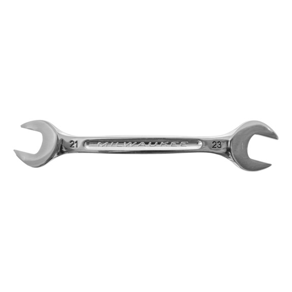 MILWAUKEE Double open-end spanner 21 x 23 mm 4932492729 - Double open-end spanner