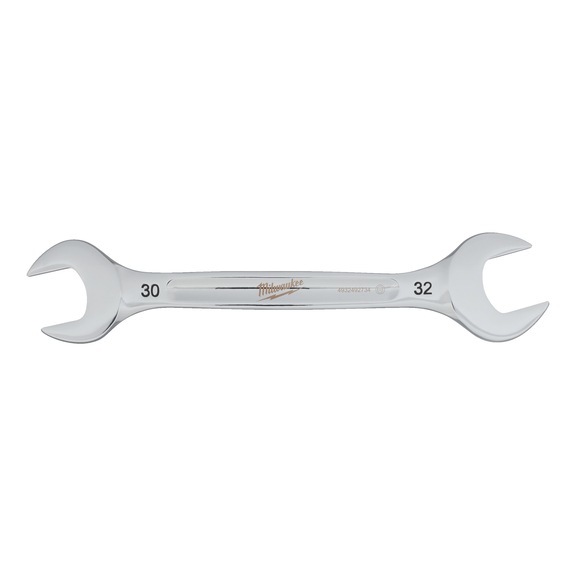 MILWAUKEE Double open-end spanner 30 x 32 mm 4932492734 - Double open-end spanner