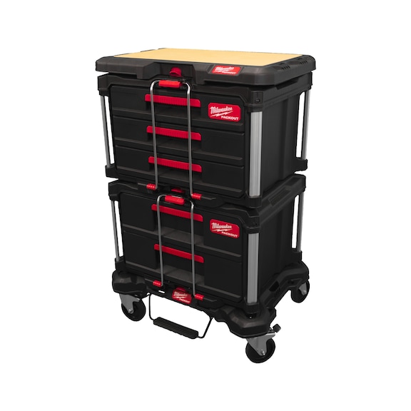 MILWAUKEE Packout Automotive set 4-piece 4932492892 - Workshop trolley