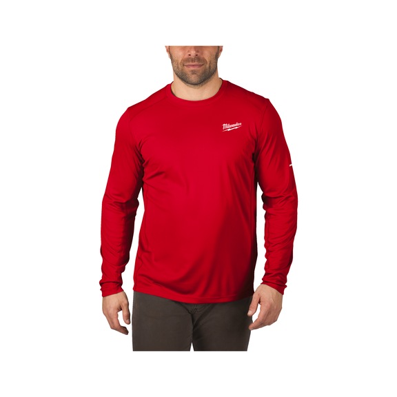 MILWAUKEE long functional shirt WWLSRD-L red 4932493085 - Shirt