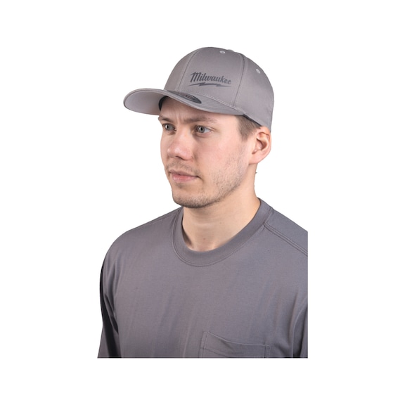MILWAUKEE Baseball cap BCSGR-S/M grey 4932493097 - Cap