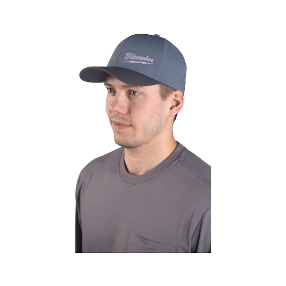 MILWAUKEE Baseball cap BCPBLU-L/XL Performance blue 4932493106 - Cap