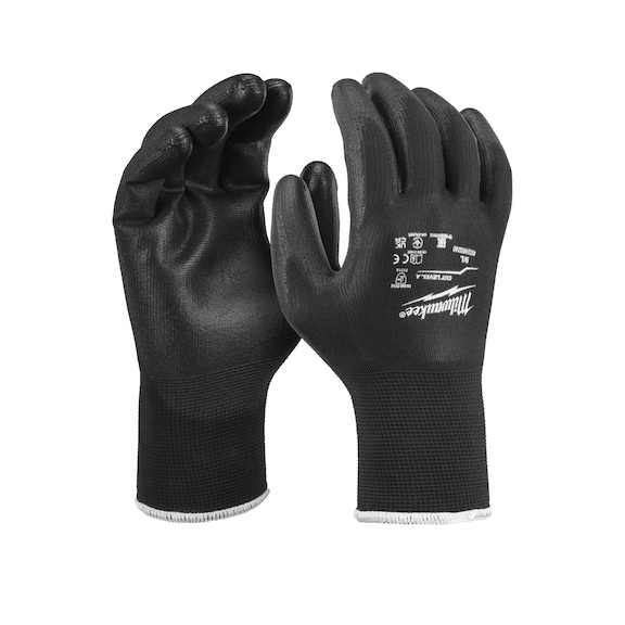 MILWAUKEE Universal work gloves class 1 11/XXL 12 pairs 4932493242 - Five-finger gloves