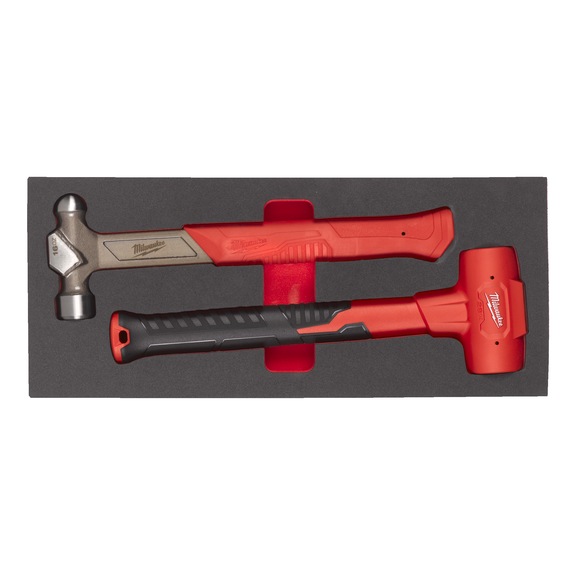 MILWAUKEE Locksmith and soft-face mallet insert 2-piece 4932493254 - Factory equipment, workshop equipment (accessories, unspecified)