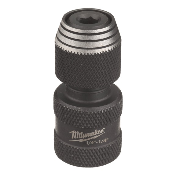 MILWAUKEE bit adapter 1/4 inch square to 1/4 inch hexagon 4932493425 - Reducer (plug-in insert)