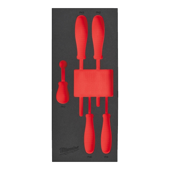 MILWAUKEE foam insert 1/3 4932493671 - Factory equipment, workshop equipment (accessories, unspecified)