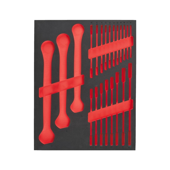 MILWAUKEE foam insert 3/3 4932493677 - Factory equipment, workshop equipment (accessories, unspecified)