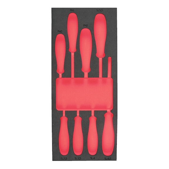 MILWAUKEE Schaumstoffeinlage 1/3 4932493678 - Betriebsausstattung, Werkstatteinrichtung (Zubehör, nicht spezifiziert)