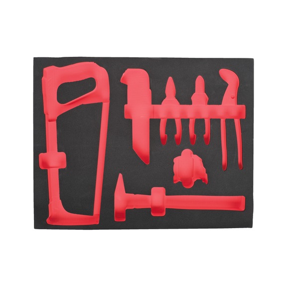 MILWAUKEE foam insert 3/3 4932493686 - Factory equipment, workshop equipment (accessories, unspecified)