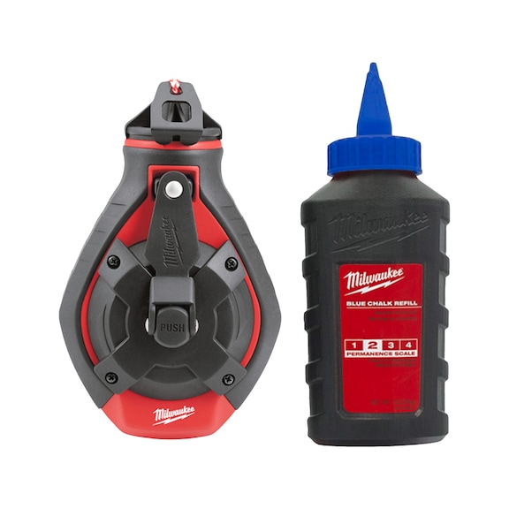 MILWAUKEE whipping cord with chalk powder 4932493815 - Impact cord reel