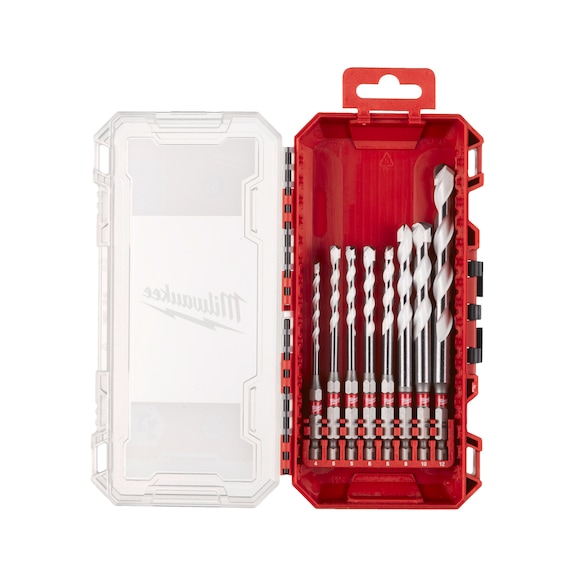 MILWAUKEE multi-material drill 1/4 inch 16x260 mm Shockwave 4932493879 - Twist drill bit