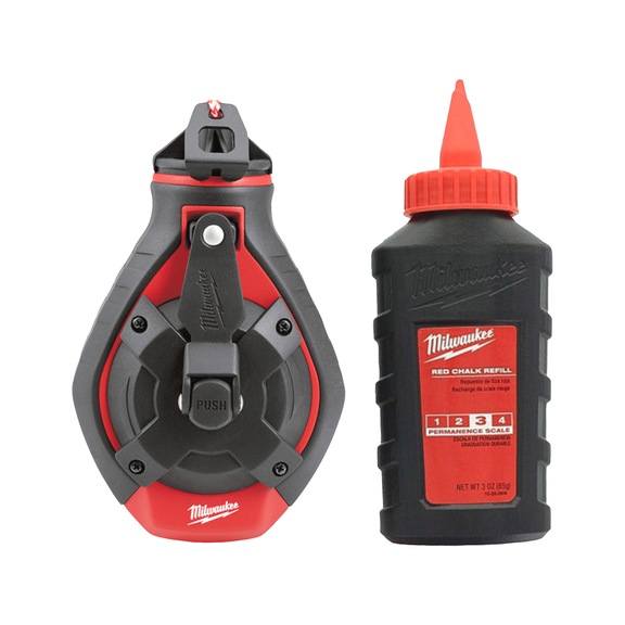 MILWAUKEE whipping cord with chalk powder 4932498391 - Impact cord reel