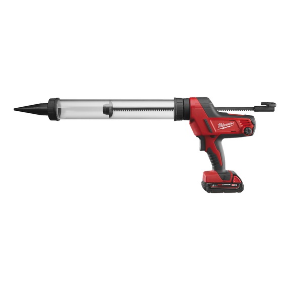 MILWAUKEE Cordless cartridge press C18PCG/600T-201B 7-piece 4933441808 - Cartridge gun (rechargeable battery)