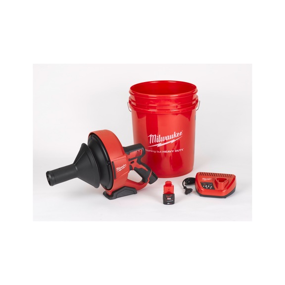 MILWAUKEE Akku-Rohrreinigungsgerät M12BDC8-202C 6-teilig 4933451633 - Elektrowerkzeug (Sonstige, nicht spezifiziert)