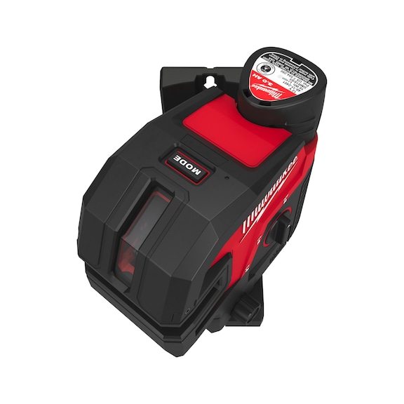 MILWAUKEE Cross line laser M12CLL4P-301C 6-piece 4933479203 - Point and line lasers