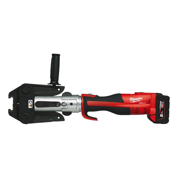 MILWAUKEE Cordless crimping tool M18BLHPTXL-502C 5-piece 4933479441 - Radial press (battery)