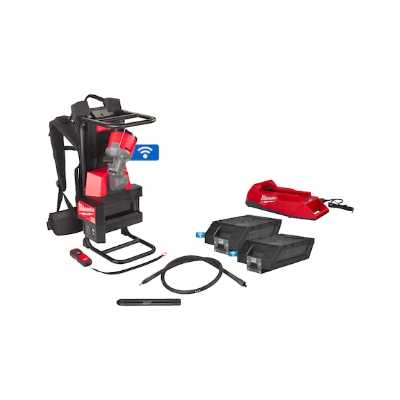 MILWAUKEE Backpack concrete compactor MXFCVBPKit-602 7-piece 4933479593 - Power tool (other, unspecified)