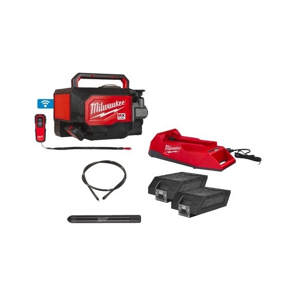 MILWAUKEE Concrete compactor MXFCV BCKit-602 MX 7-piece 4933479610 - MILWAUKEE power tool (accessories, unspecified)
