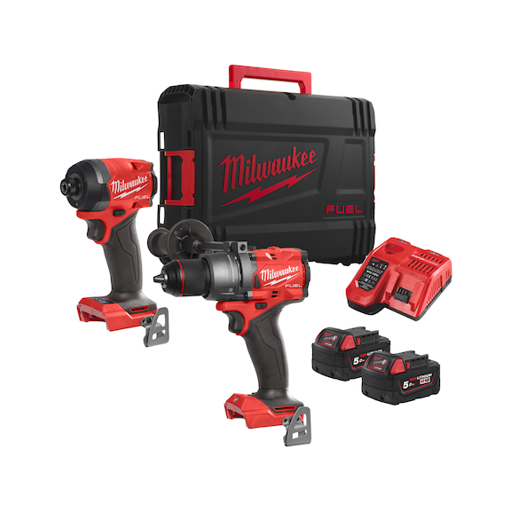 MILWAUKEE Powerpack M18FPP2A3-502X 5-piece 4933480873 - Battery pack (power tool)